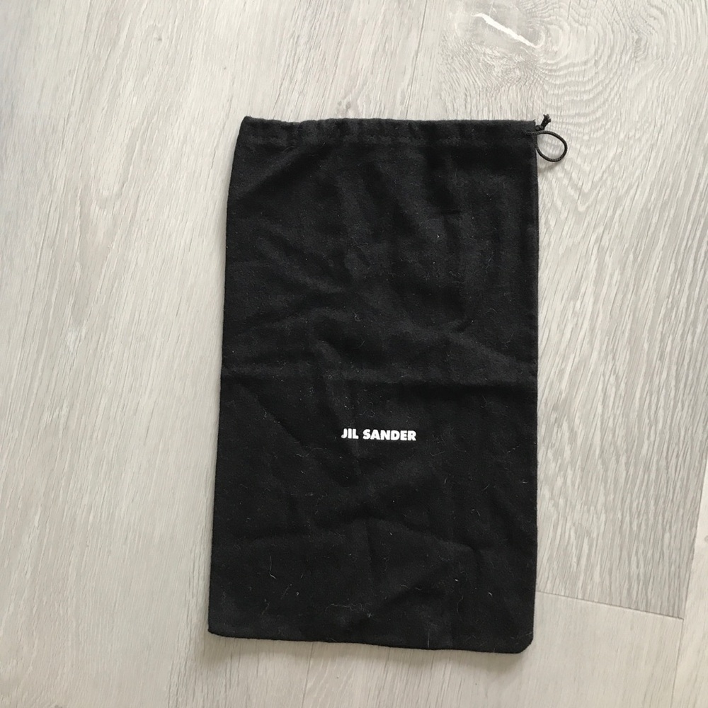 Jil Sander Black Drawstring Dust Bag